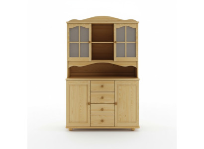 Buffet, aparador, armario de comedor, armario de vajilla de madera maciza armario de madera.
