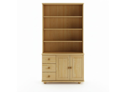 Estantería Librería Estante Mueble de madera Armario Biblioteca Muebles de madera Hecho a mano