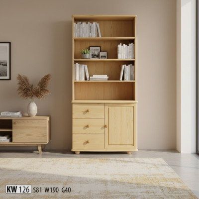 Verdadera artesanía armario de madera maciza armario de pared armarios vitrina alta vitrinas
