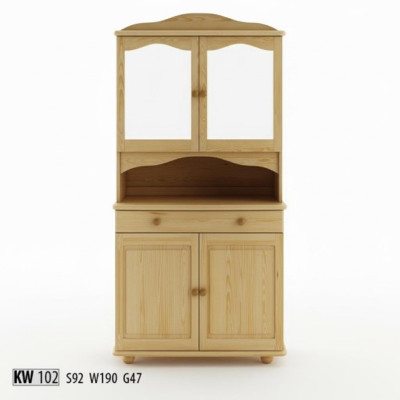 Vitrina armario Clásicas vitrinas Salas de estar Armarios Credenzas Nuevos