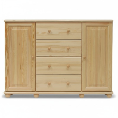 Mueble aparador masivo de madera maciza, cómoda, armario, muebles nuevos de madera maciza, aparador.