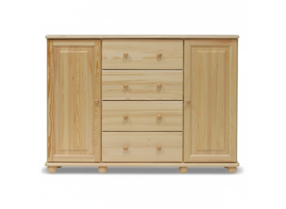 Mueble aparador masivo de madera maciza, cómoda, armario, muebles nuevos de madera maciza, aparador.