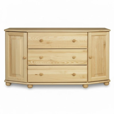 Mueble de cómoda masivo de madera auténtica, novedoso aparador, cómoda y armario.
