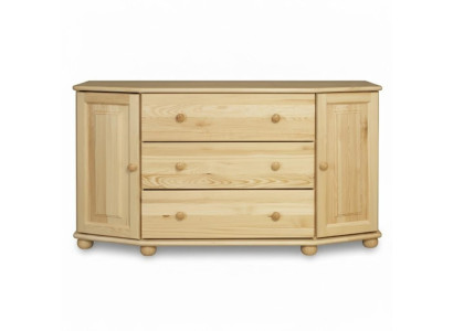 Mueble de cómoda masivo de madera auténtica, novedoso aparador, cómoda y armario.