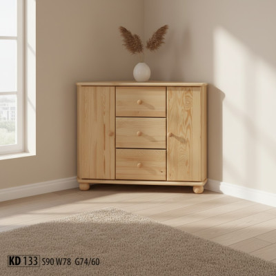 Cómoda esquinera esquina esquina cómodas armario de cómodas madera maciza madera hecho a mano