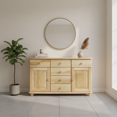 Mesa de centro masiva de madera auténtica armarios Nuevos Muebles Aparador Cómodas Armario Cómoda Buffet