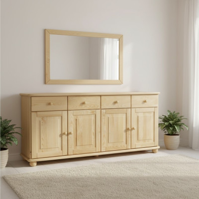 Mueble de cajones macizo Aparador Armario Muebles Madera maciza Armarios Nuevo Aparador Cómodas