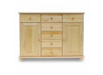 Aparador Cómoda maciza Muebles Lowboard Nuevo Aparador Armario Cómodas Madera maciza