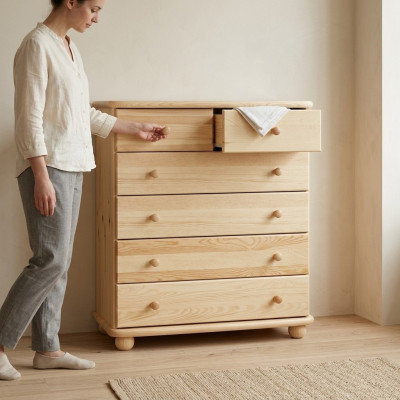 Mueble aparador masivo de madera maciza, armarios nuevos dressoir cómoda muebles armario