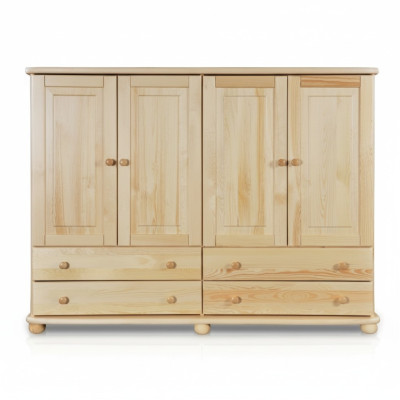 Cómoda, diseño, mueble bajo, aparador, armario, madera real, buffet, cómoda, aparador.
