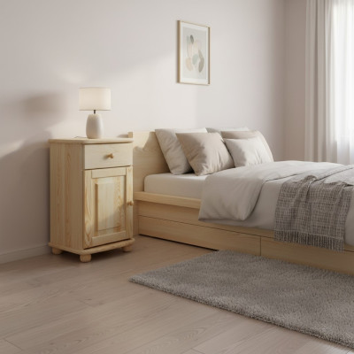 Clásica cómoda de madera hecha a mano, armario o gabinete de madera maciza, muebles nuevos.