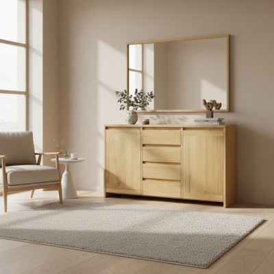 Aparador Maciza Cómoda Muebles Cómodas Madera maciza Mesa baja Nueva Aparador Armario