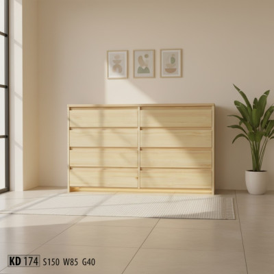 Mueble aparador macizo Cómoda Armario Muebles Cómodas Madera maciza Armarios Nuevo Aparador