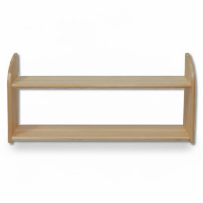 Estantería de pared librería Nueva Pino macizo sin tratar Estantería de oficina Estante de madera nuevo