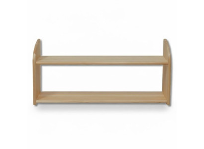 Estantería de pared librería Nueva Pino macizo sin tratar Estantería de oficina Estante de madera nuevo