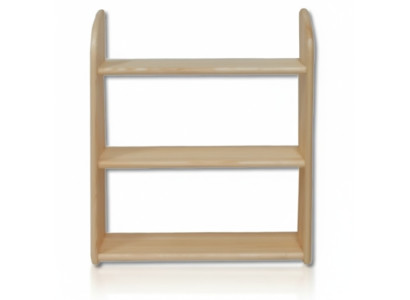 Estantería de pared de madera maciza de pino en madera maciza, estante de flores, estante colgante, estante nuevo.