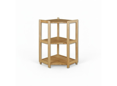 Estantería de esquina, estantería de libros, estantería de pared para sala de estar, estante de madera genuina, estantes de esquina, oficina.