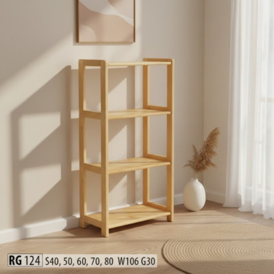 Estantería estante estante gabinete almacenamiento nuevo muebles de madera hecho a mano