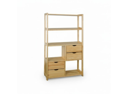 Mueble de diseñador estantería de pared repisas de pared estantes de sala de estar armarios muebles de oficina con madera maciza