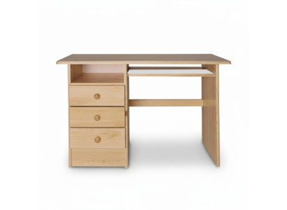 Escritorio de madera real, mesa maciza, muebles de oficina macizos, escritorios de madera.