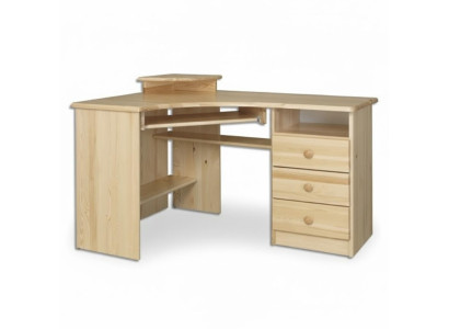 Escritorio Mesa Madera Escritorios Mesa de esquina Computadora Maciza Madera real