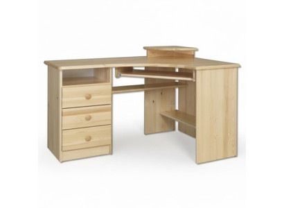 Mesa de madera escritorio mesas mesa de esquina escritorio de computadora madera maciza madera real