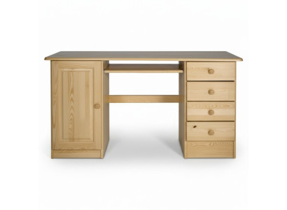 Escritorio Escritorio de computadora Escritorio de madera maciza Mesa de madera maciza Muebles de oficina Mesas
