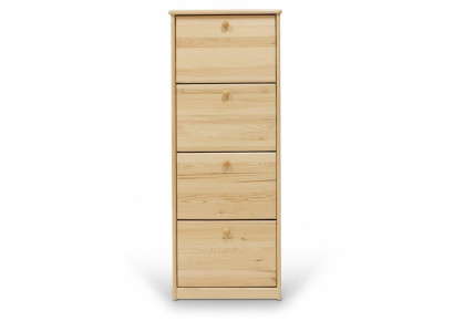 Armario para zapatos Gabinete de compartimentos Madera maciza Muebles macizos Estante para zapatos Estante