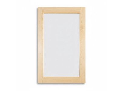 Espejo hecho a mano Marco de madera maciza Pino Espejo de pared 50*80 cm Nuevo
