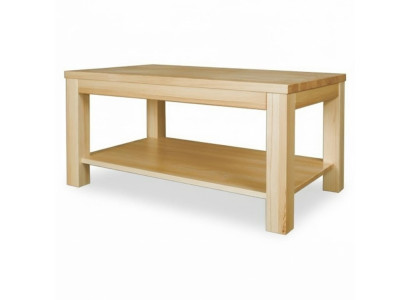 Mesa de madera Mesas de centro de madera muebles de salón macizos 120x70cm mesas macizas