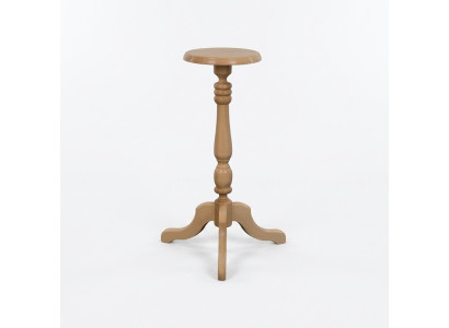 Soportes de flores hechos a mano de madera real.