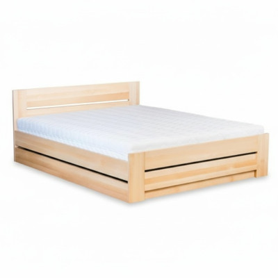 Cama de 180x200cm de madera maciza Cama doble Cama de matrimonio Muebles de dormitorio Nuevos
