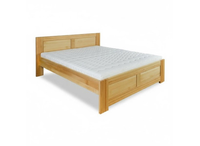Dormitorio Cama de madera Madera real Cama Camas Hotel 180x200 Estilo Muebles macizos