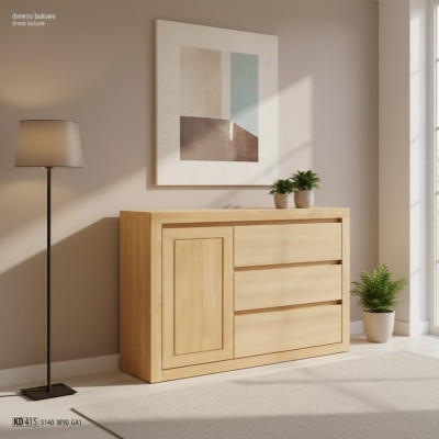 Diseño de cómodas armario Lowboard buffet armarios cómoda muebles de madera maciza.