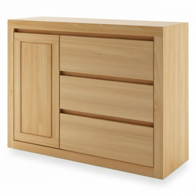 Diseño de cómodas armario Lowboard buffet armarios cómoda muebles de madera maciza.