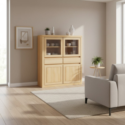 Mueble de madera vitrina sala de estar aparador mueble aparador armarios de madera nuevo.