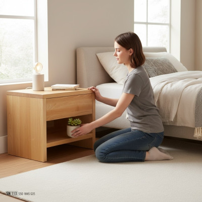Muebles de madera maciza Mesitas de noche Mesitas de noche Consolas Mesas auxiliares