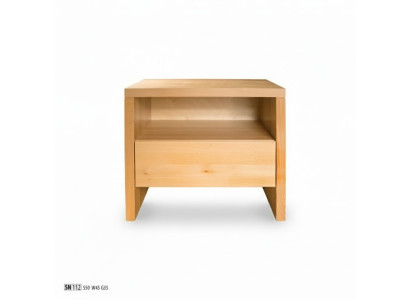 Mesita de noche Mesita de noche Mesita de noche Cómoda 1 cajón de auténtica madera artesanal