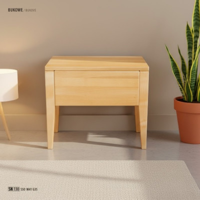 Muebles de madera maciza, mesitas de noche, consolas de mesita de noche, mesa auxiliar hecha a mano.