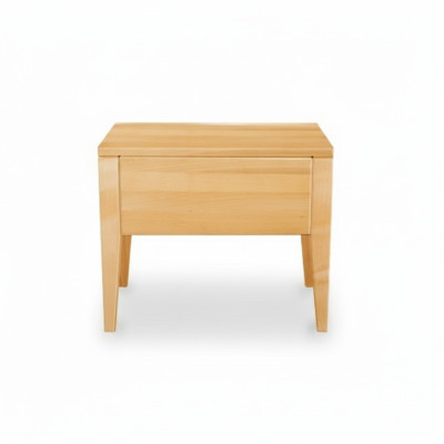 Muebles de madera maciza, mesitas de noche, consolas de mesita de noche, mesa auxiliar hecha a mano.