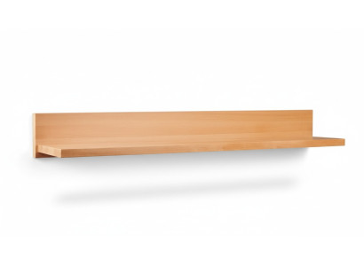 Estantería de pared para salón de estilo hotel, estante para libros, estante de 125x25cm.