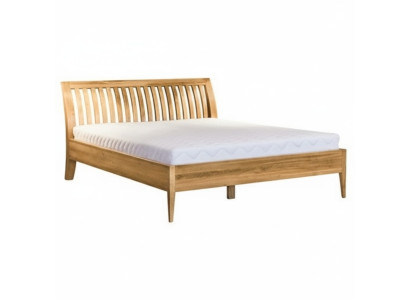 Cama de madera cama doble madera maciza dormitorio hotel camas 180x200cm roble nuevo.