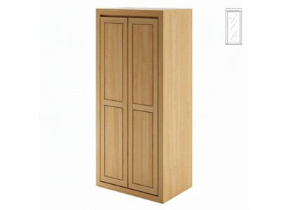 Armario de madera para dormitorio, armario de madera maciza hecho a mano, armario de madera maciza.