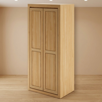 Muebles de madera guardarropas dormitorio armario ropa de madera real maciza nuevo