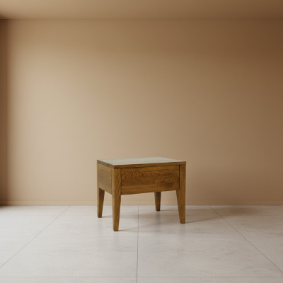 Mesita de noche de madera maciza, mueble auxiliar de noche, consola de noche, cómoda de noche, hecho a mano, consolas.