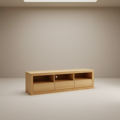 Mueble para TV de madera, cómoda, aparadores, cómodas para sala de estar, muebles masivos de 180 cm.
