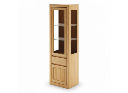 Trabajo manual Muebles de madera Vitrina Armario de vitrina Armario de vidrio Nuevo
