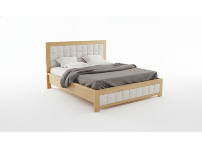 Camas de madera de verdad Cama de madera Cama doble hecha a mano Cama de madera de verdad Nueva