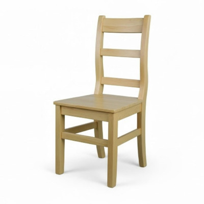 Silla de madera silla de comedor silla de cocina silla de madera maciza de pino hecha a mano