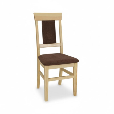 Silla de comedor Silla de cocina Silla tapizada Madera maciza Pino hecho a mano